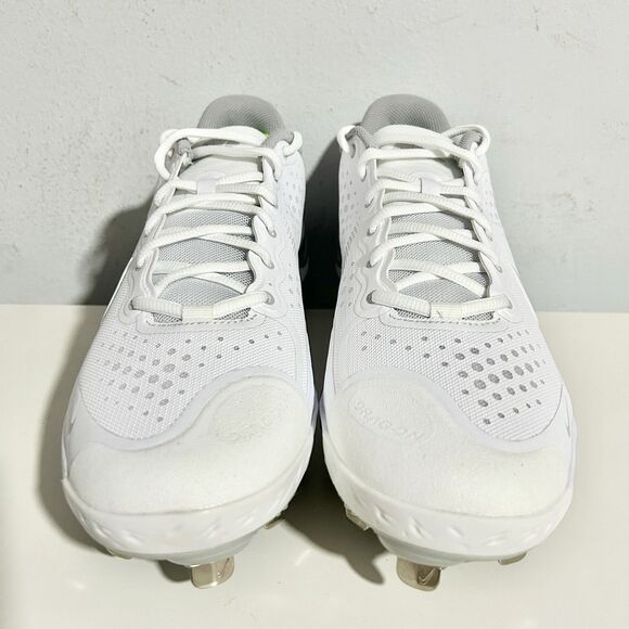 Nike Alpha Huarache Elite 3 Low “White Grey” Men’s Size 10 Baseball Cleats main image 7